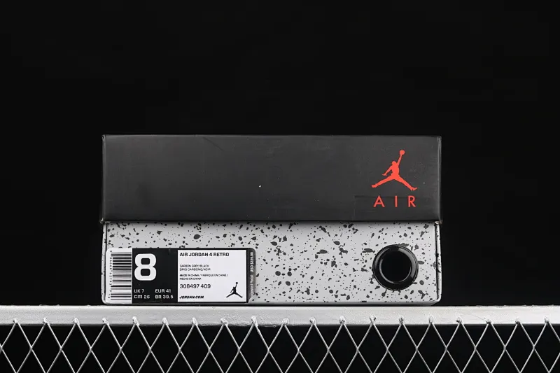 All categories Air Jordan Jordan series basketball shoes Air Jordan 4 G version Air Jordan 4 Retro AJ4 Joe 4 suede cool gray 308497-409